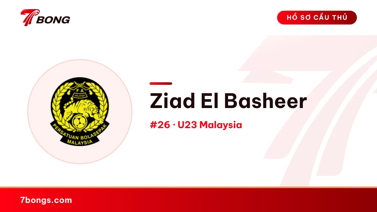Ziad El Basheer — U23 Malaysia