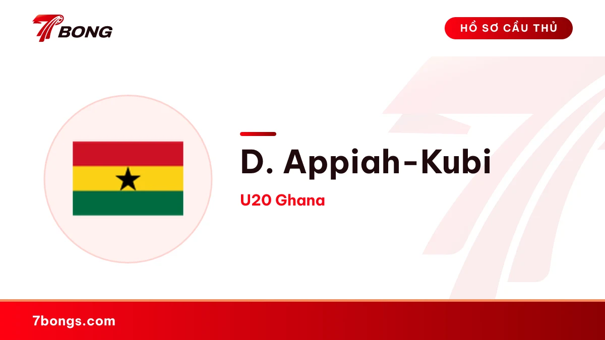 D. Appiah-Kubi — U20 Ghana