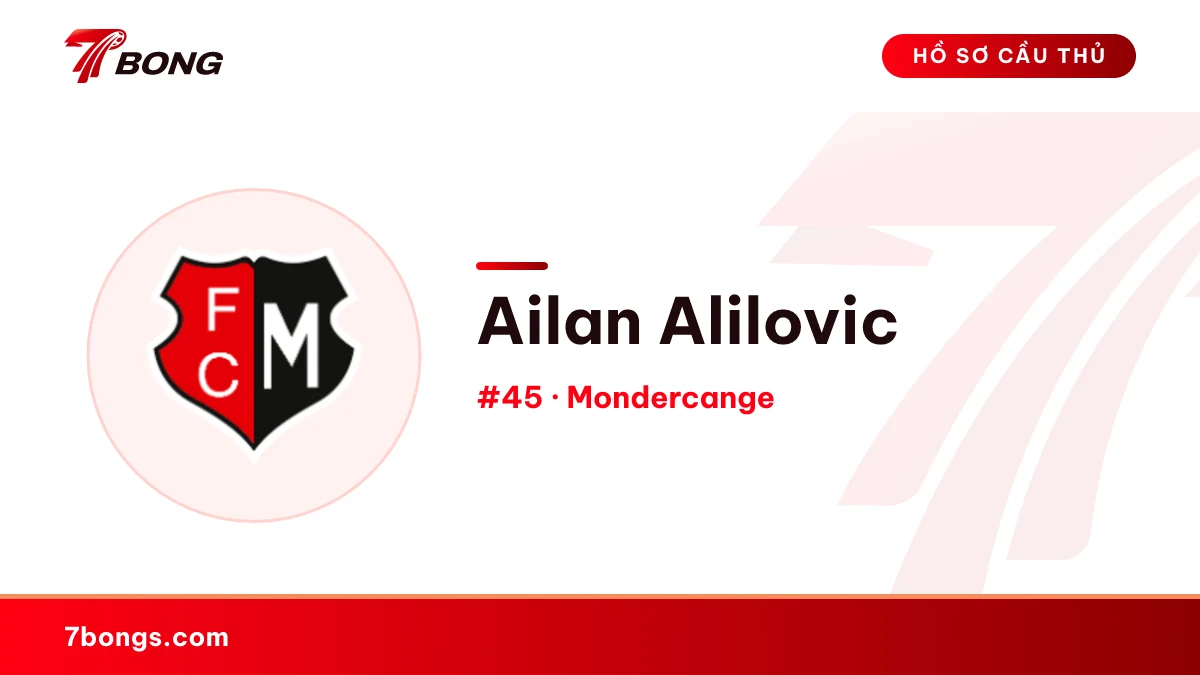 Ailan Alilovic — Mondercange