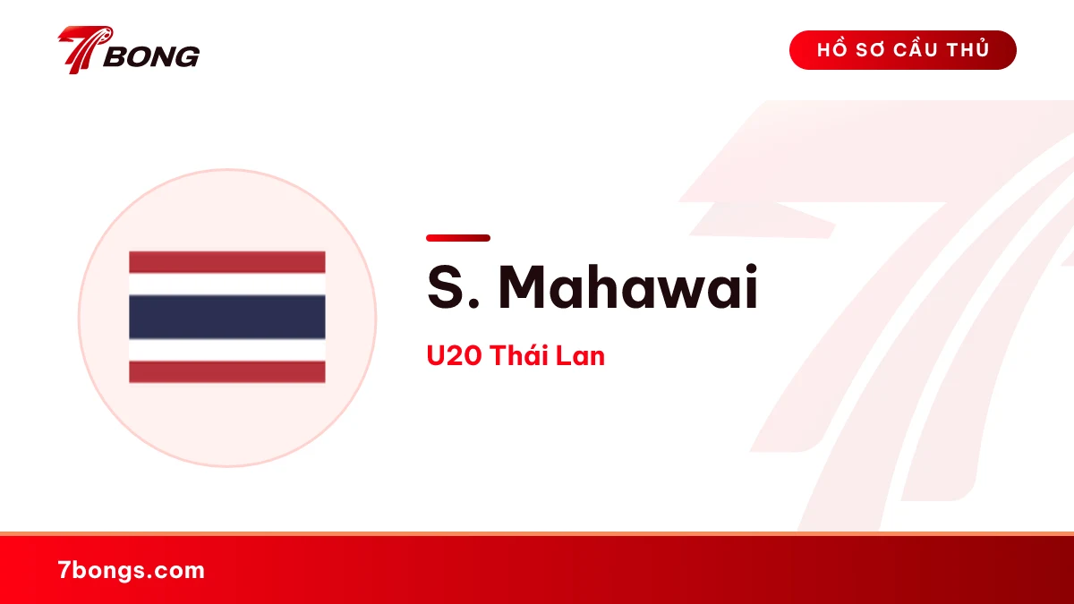 S. Mahawai — U20 Thái Lan
