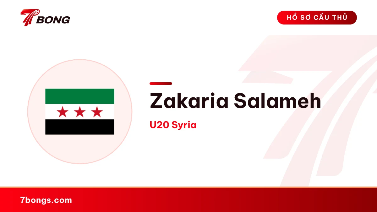 Zakaria Salameh — U20 Syria