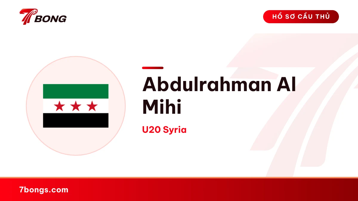Abdulrahman Al Mihi — U20 Syria