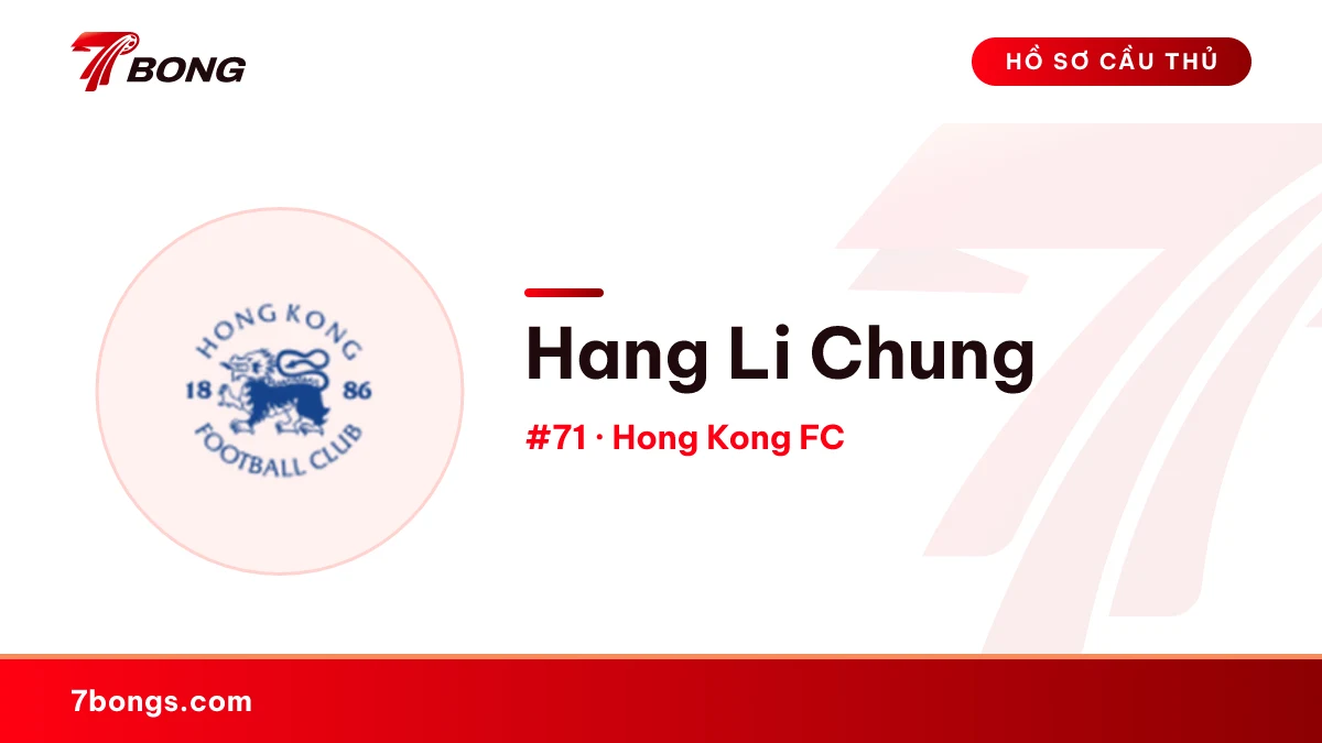 Hang Li Chung — Hong Kong FC