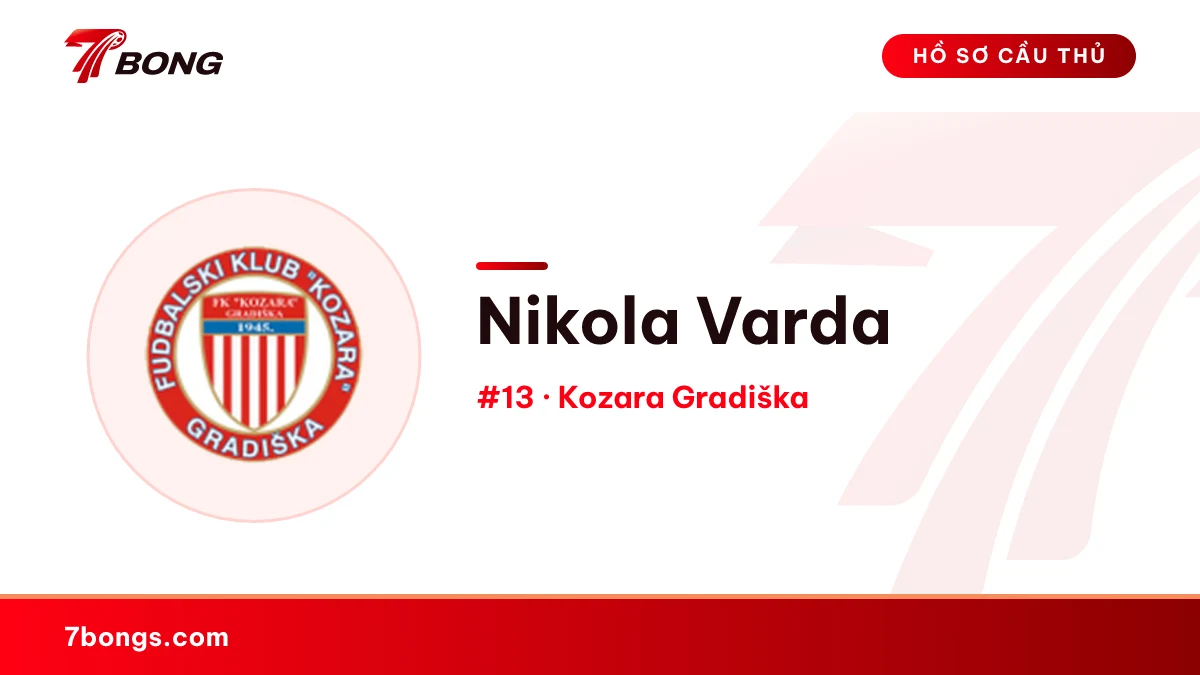Nikola Varda — Kozara Gradiška