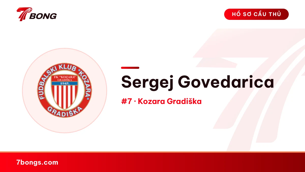 Sergej Govedarica — Kozara Gradiška