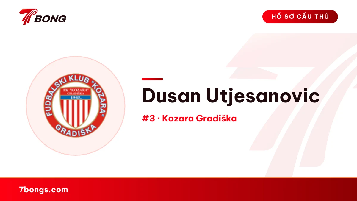 Dusan Utjesanovic — Kozara Gradiška