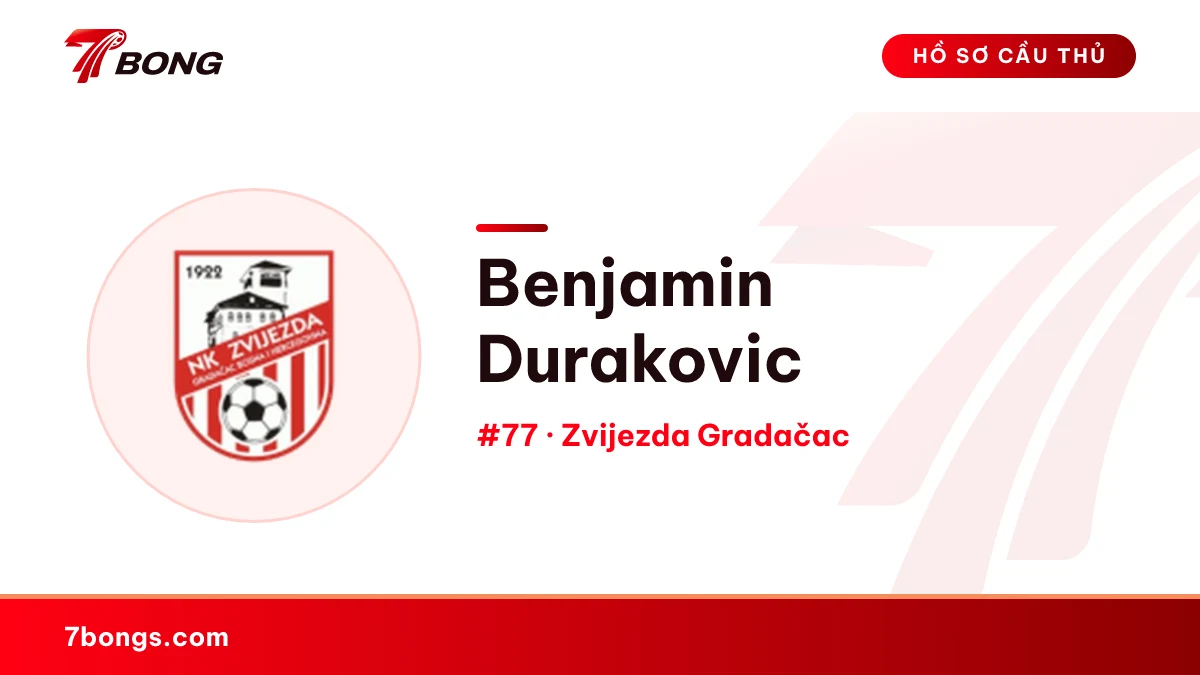Benjamin Durakovic — Zvijezda Gradačac