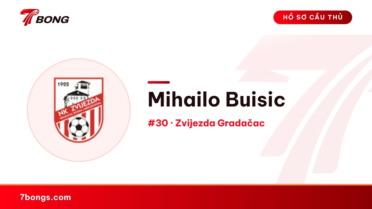 Mihailo Buisic — Zvijezda Gradačac