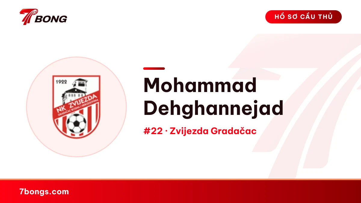 Mohammad Dehghannejad — Zvijezda Gradačac