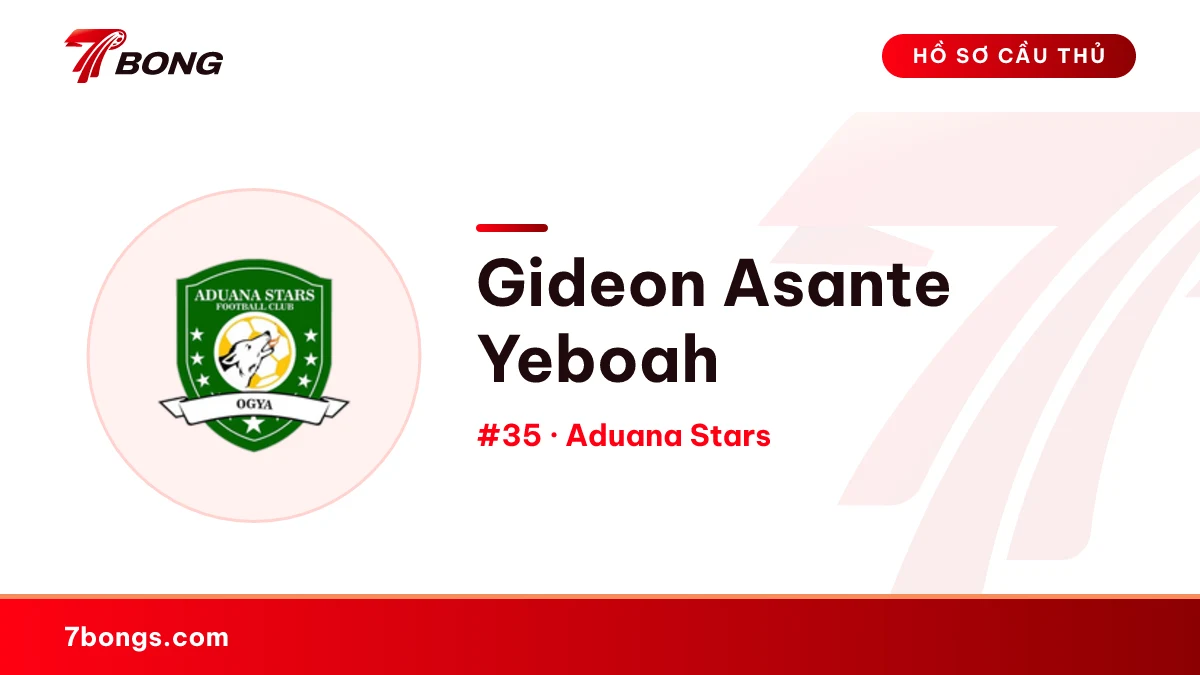 Gideon Asante Yeboah — Aduana Stars