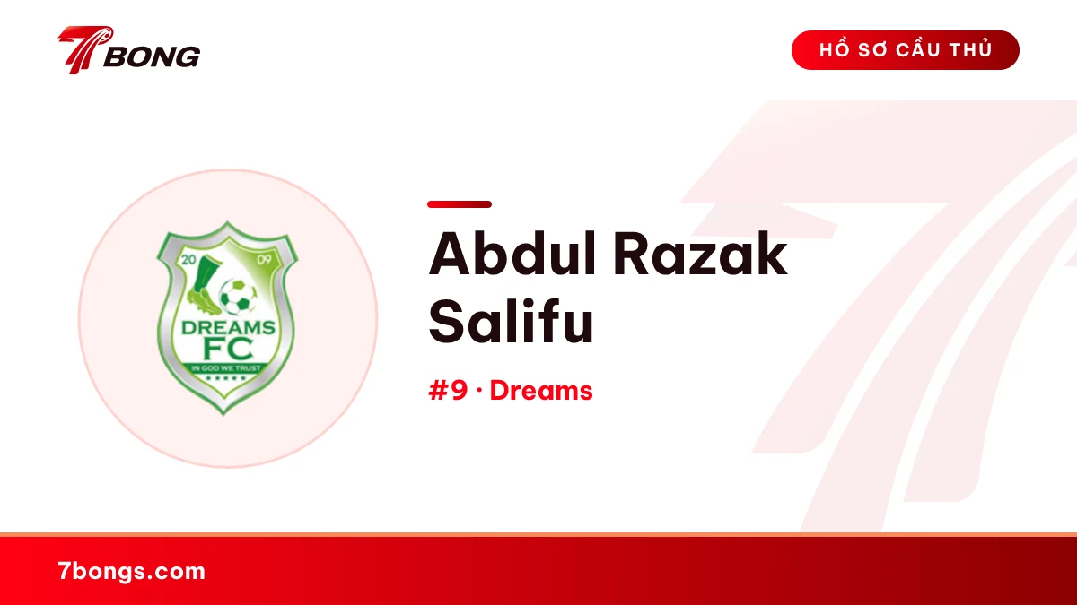 Abdul Razak Salifu — Dreams