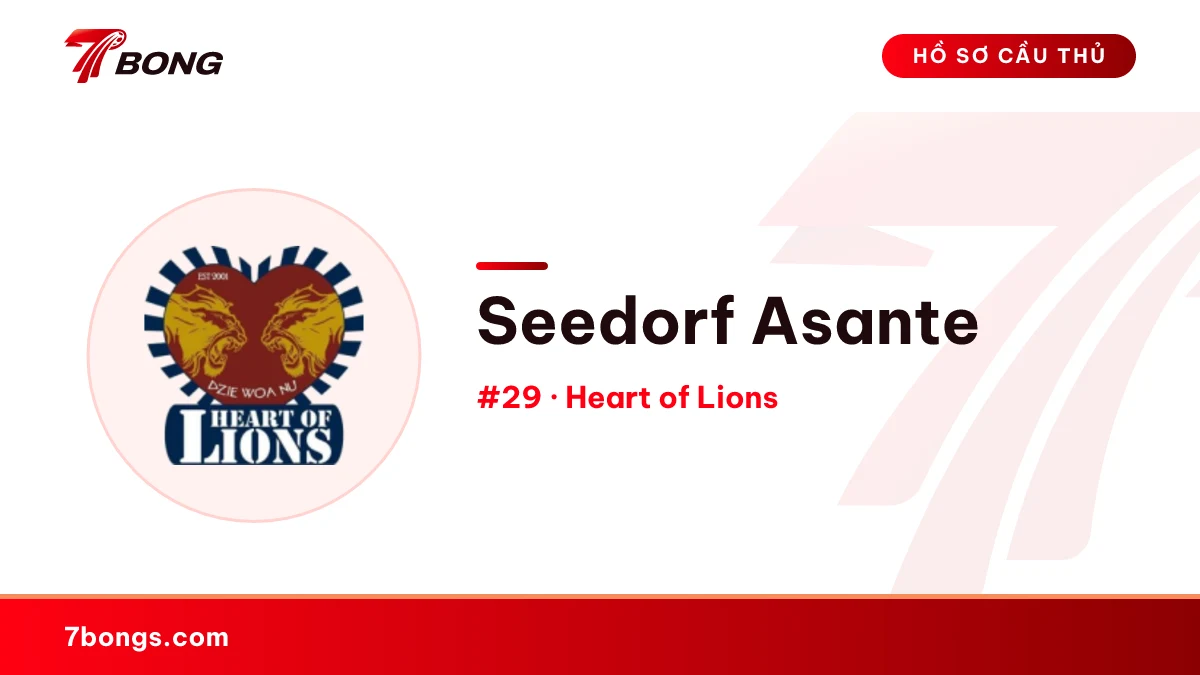 Seedorf Asante — Heart of Lions