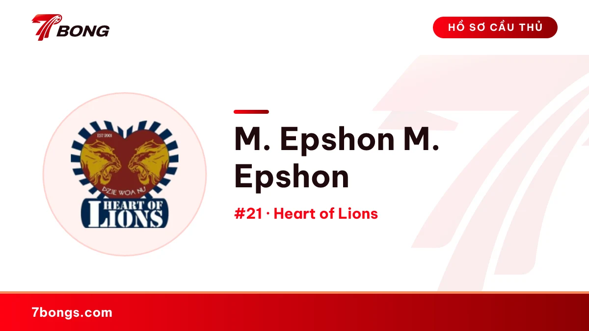 M. Epshon M. Epshon — Heart of Lions