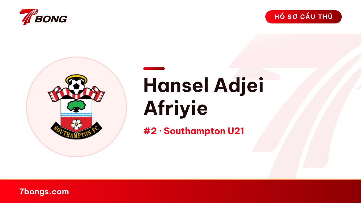 Hansel Adjei Afriyie — Southampton U21