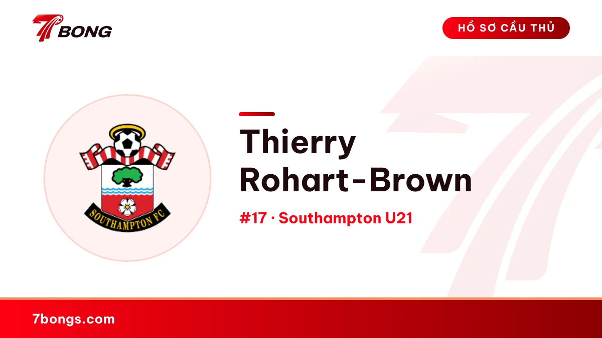 Thierry Rohart-Brown — Southampton U21