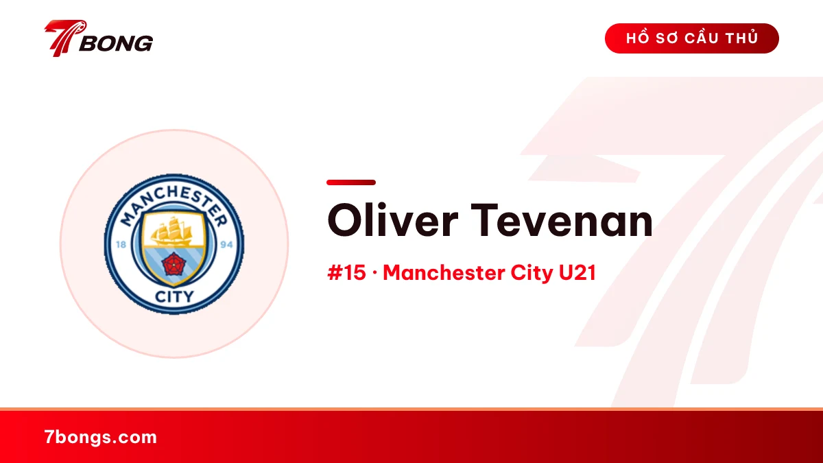 Oliver Tevenan — Manchester City U21