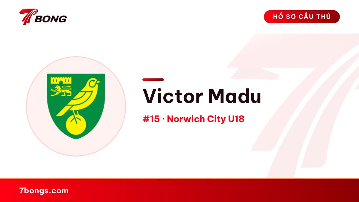 Victor Madu — Norwich City U18