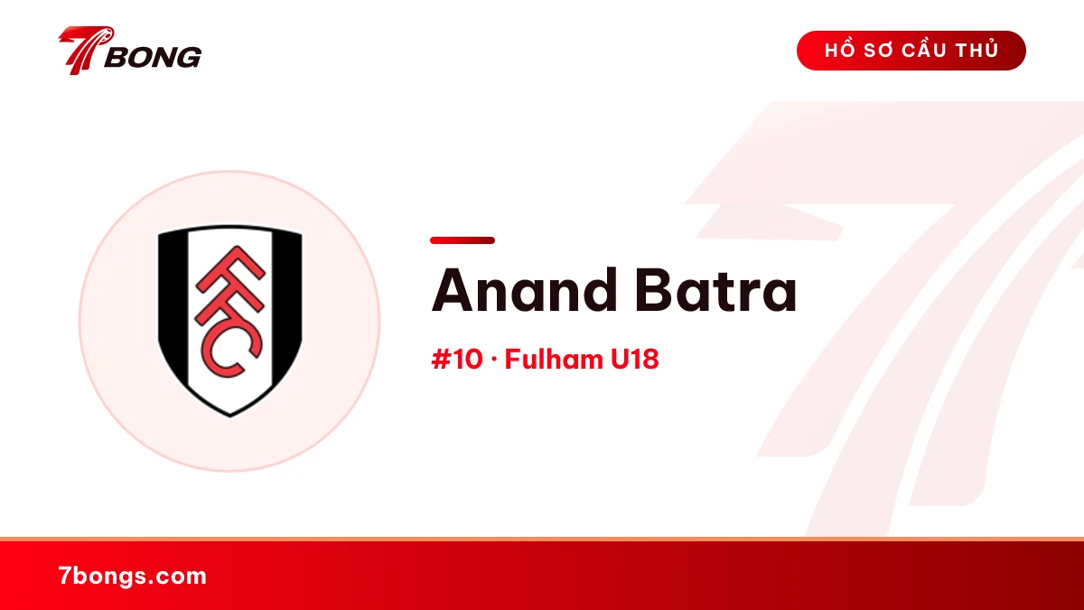 Anand Batra — Fulham U18
