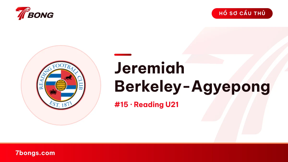 Jeremiah Berkeley-Agyepong — Reading U21