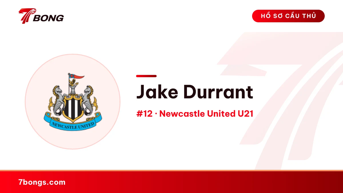 Jake Durrant — Newcastle United U21