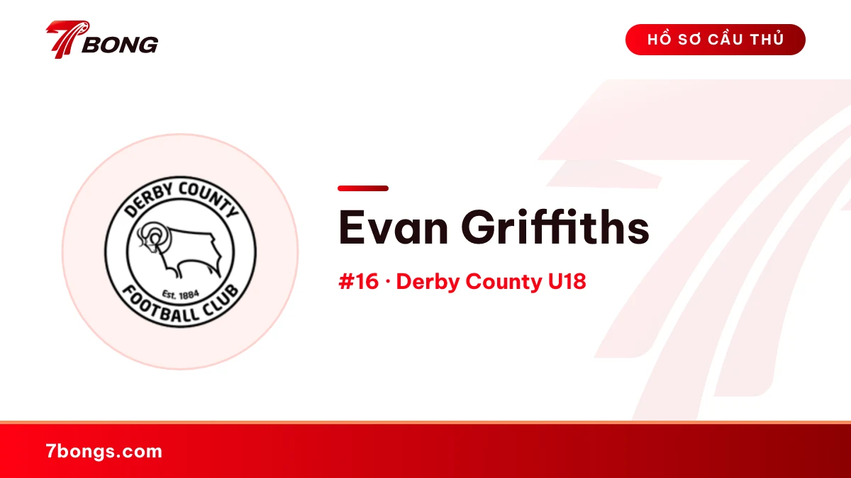 Evan Griffiths — Derby County U18