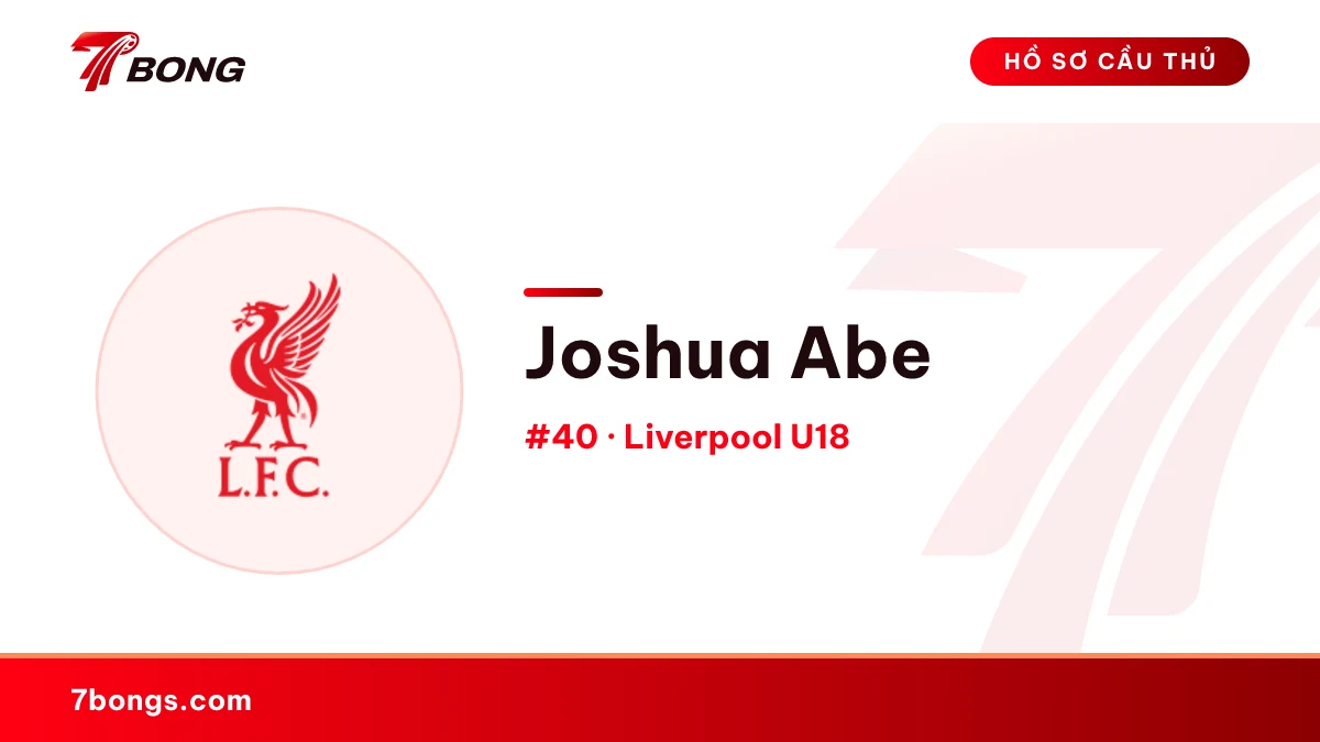 Joshua Abe — Liverpool U18