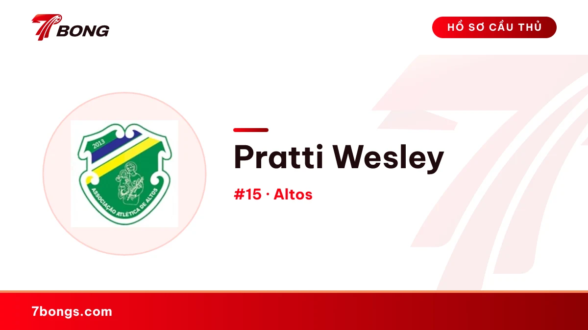 Pratti Wesley — Altos