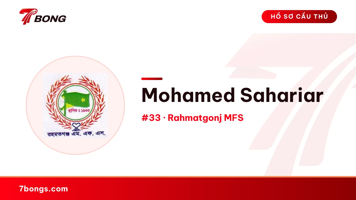 Mohamed Sahariar — Rahmatgonj MFS