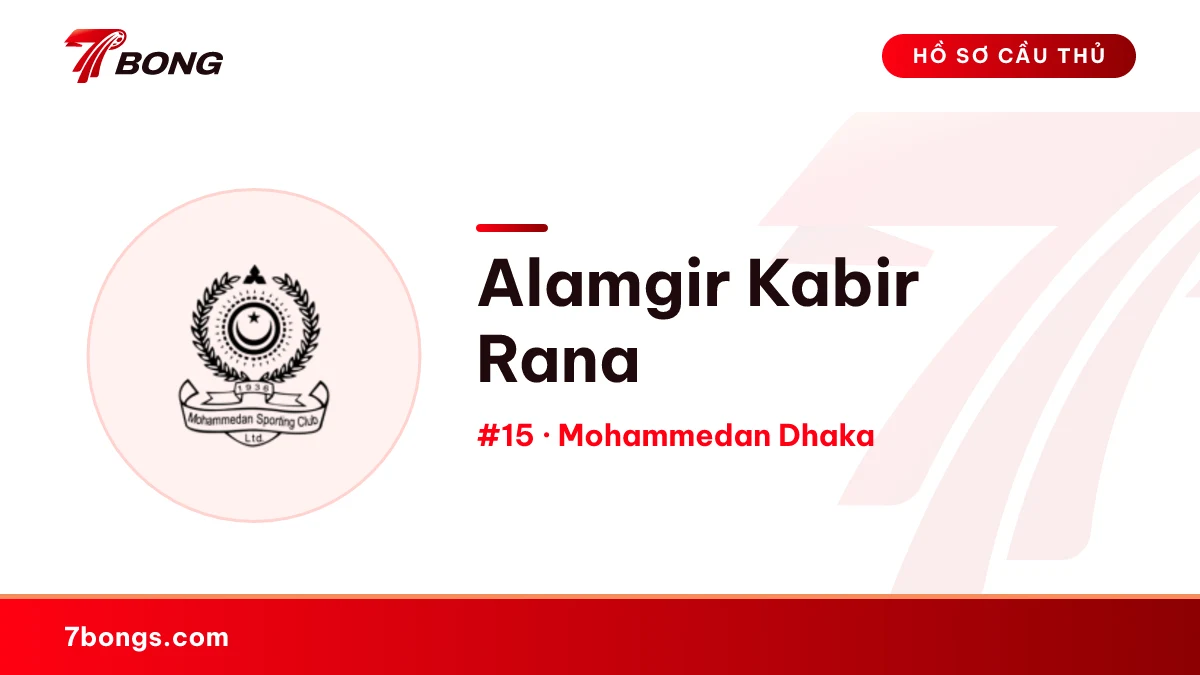 Alamgir Kabir Rana — Mohammedan Dhaka