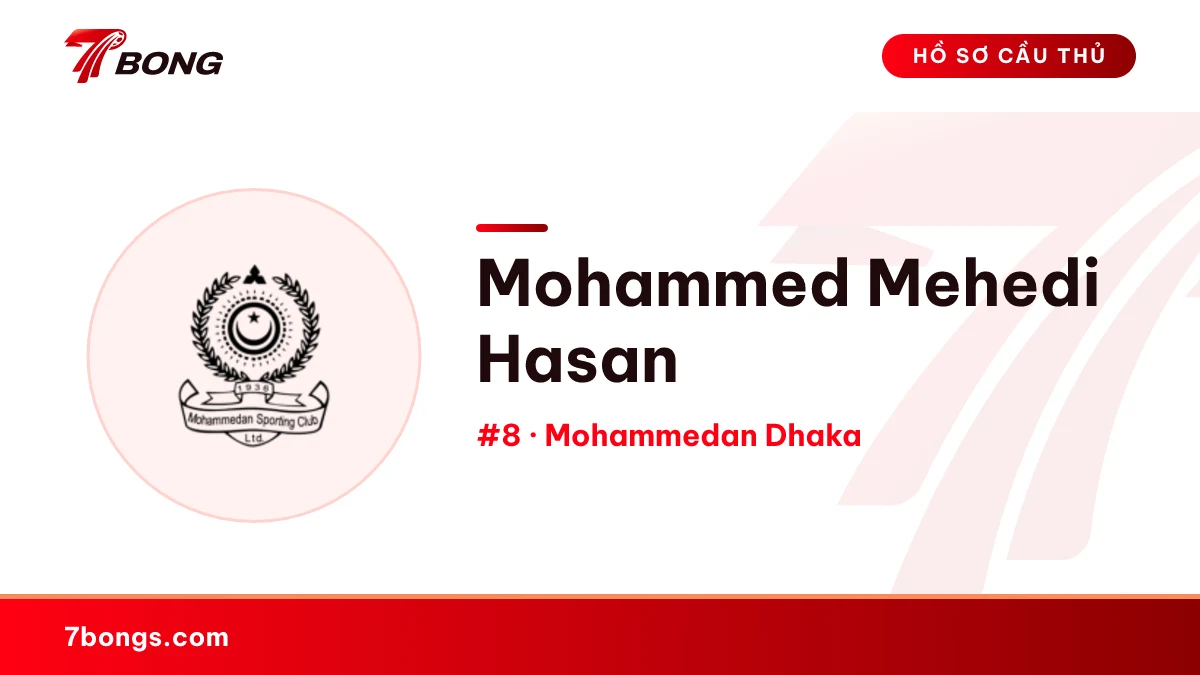 Mohammed Mehedi Hasan — Mohammedan Dhaka