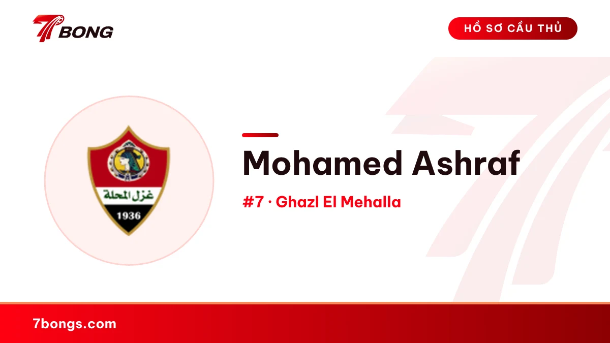 Mohamed Ashraf — Ghazl El Mehalla