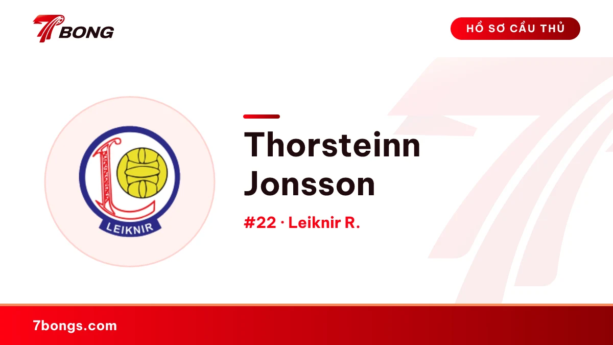 Thorsteinn Jonsson — Leiknir R.
