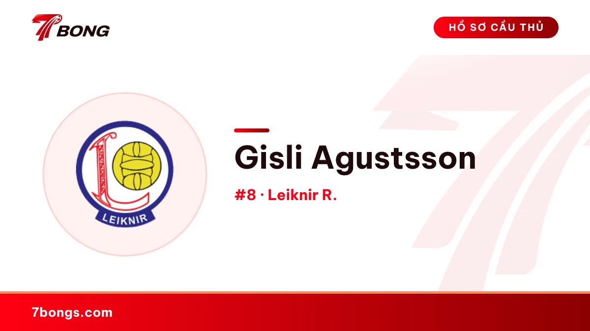 Gisli Agustsson — Leiknir R.