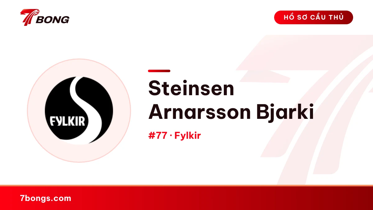 Steinsen Arnarsson Bjarki — Fylkir