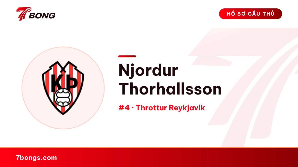 Njordur Thorhallsson — Throttur Reykjavik