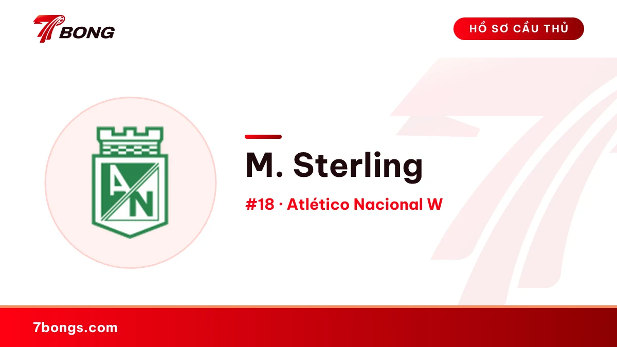 M. Sterling — Atlético Nacional W