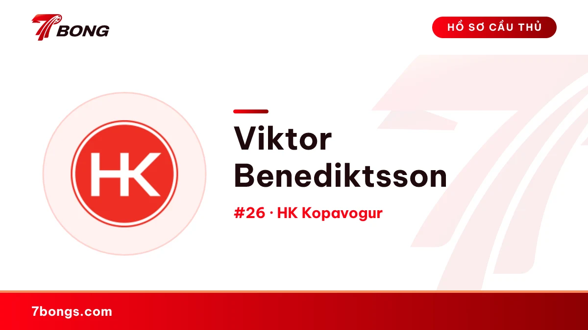 Viktor Benediktsson — HK Kopavogur