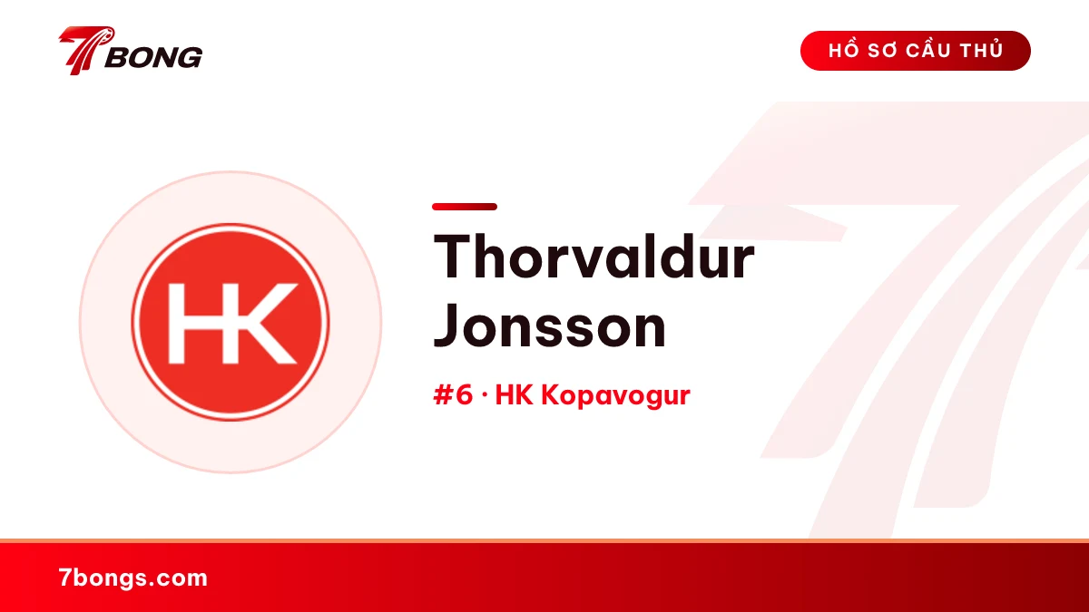 Thorvaldur Jonsson — HK Kopavogur