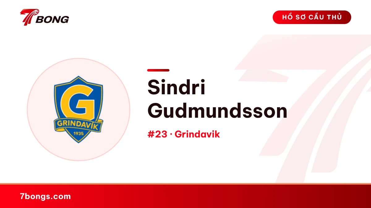 Sindri Gudmundsson — Grindavik