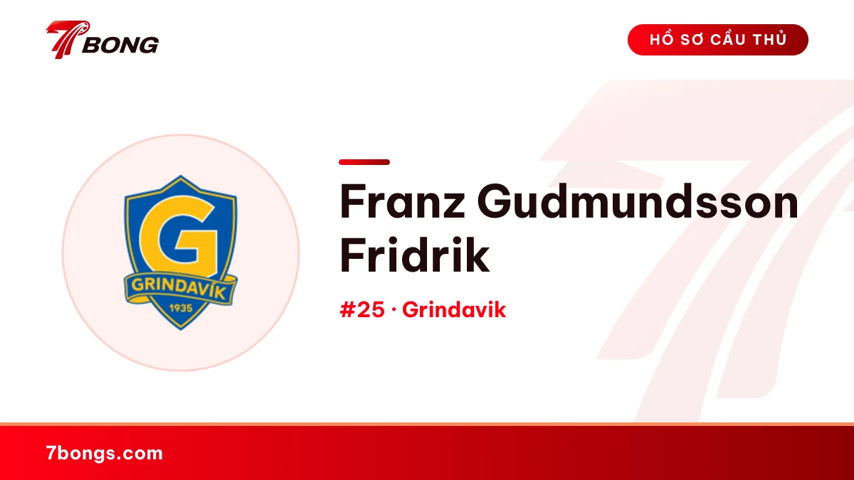 Franz Gudmundsson Fridrik — Grindavik