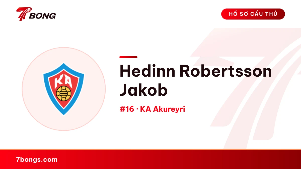 Hedinn Robertsson Jakob — KA Akureyri
