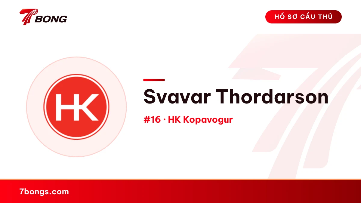 Svavar Thordarson — HK Kopavogur