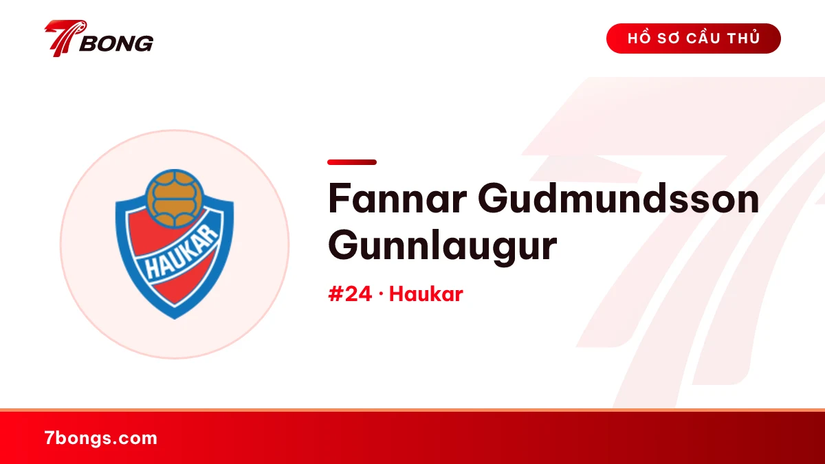Fannar Gudmundsson Gunnlaugur — Haukar