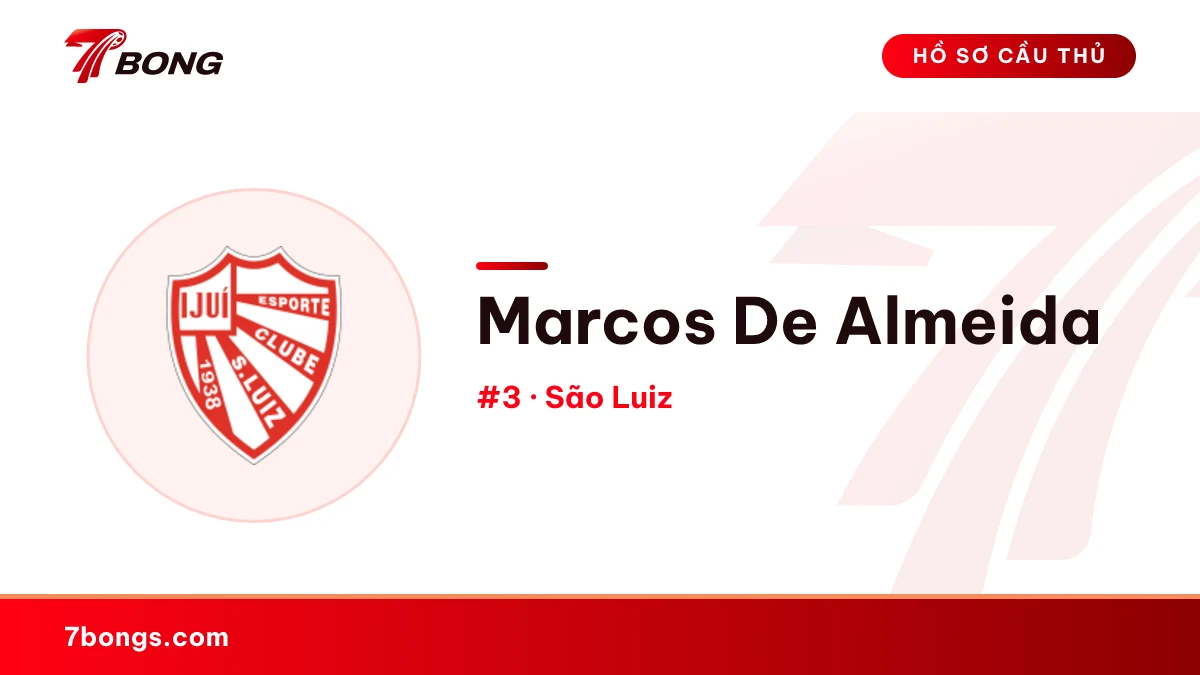 Marcos De Almeida — São Luiz