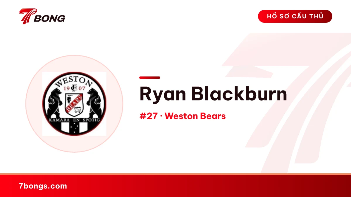 Ryan Blackburn — Weston Bears