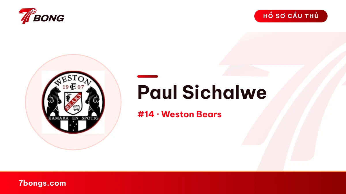 Paul Sichalwe — Weston Bears