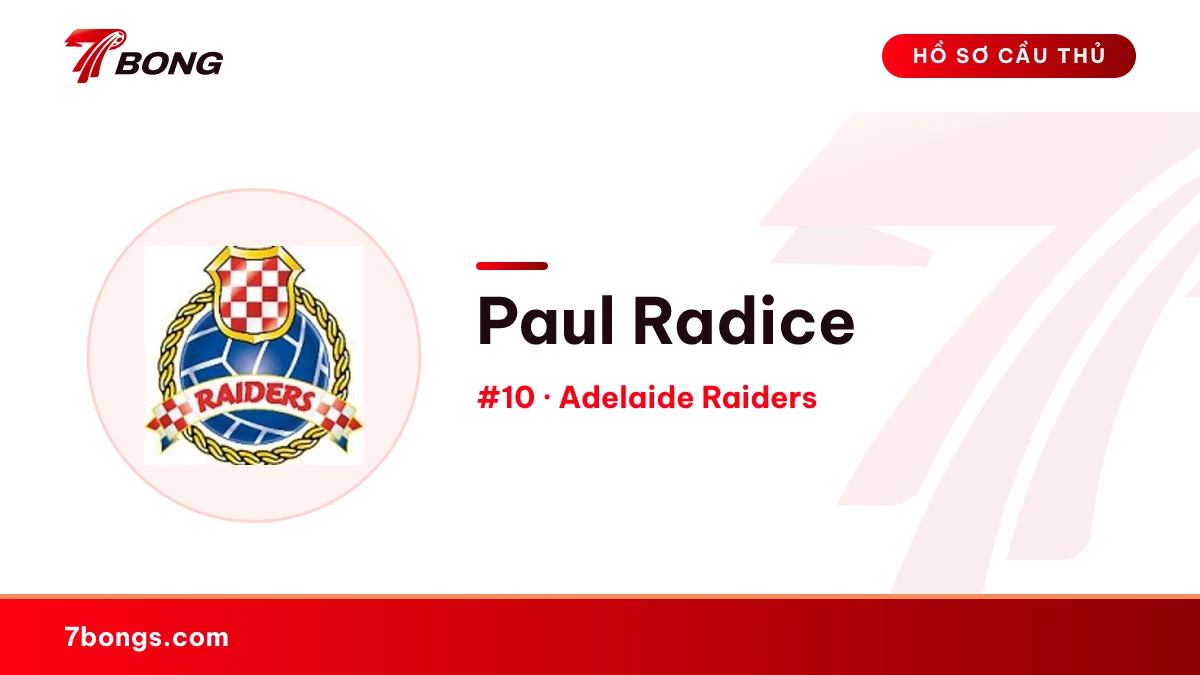 Paul Radice — Adelaide Raiders