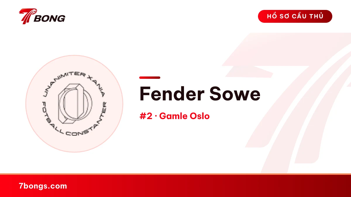 Fender Sowe — Gamle Oslo