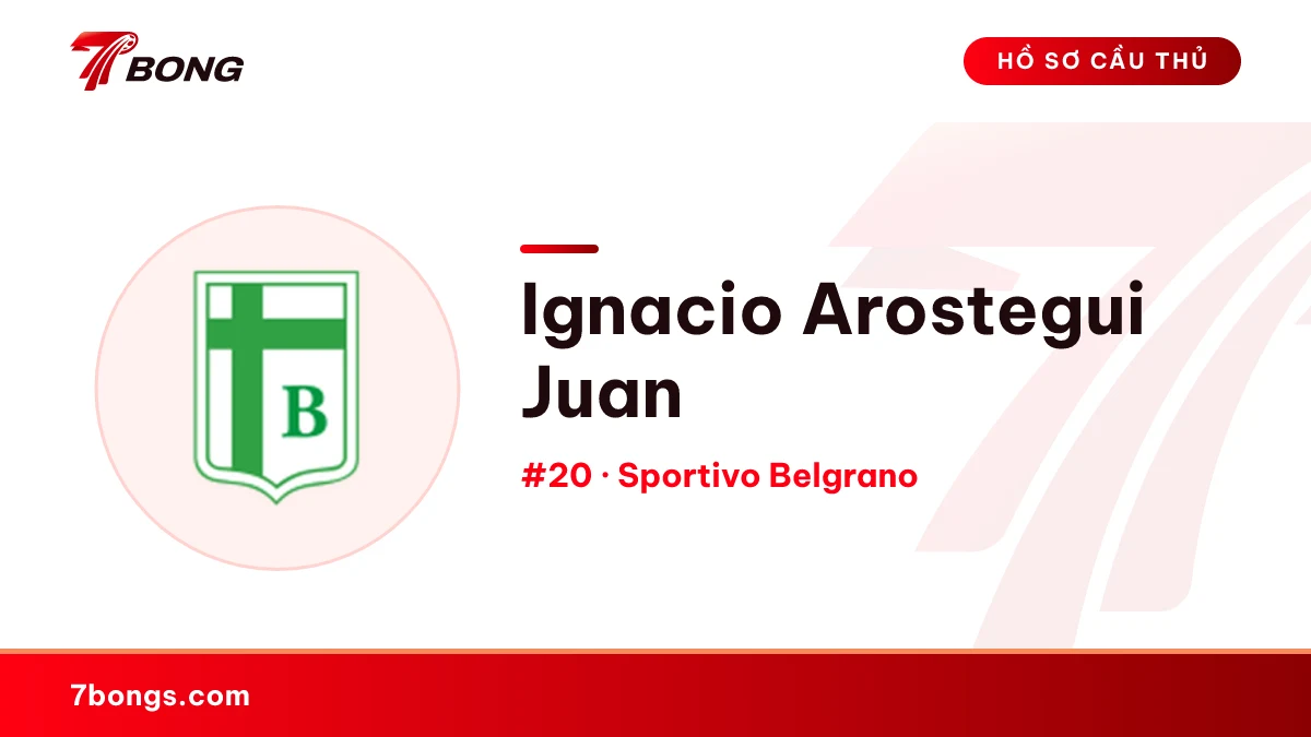 Ignacio Arostegui Juan — Sportivo Belgrano