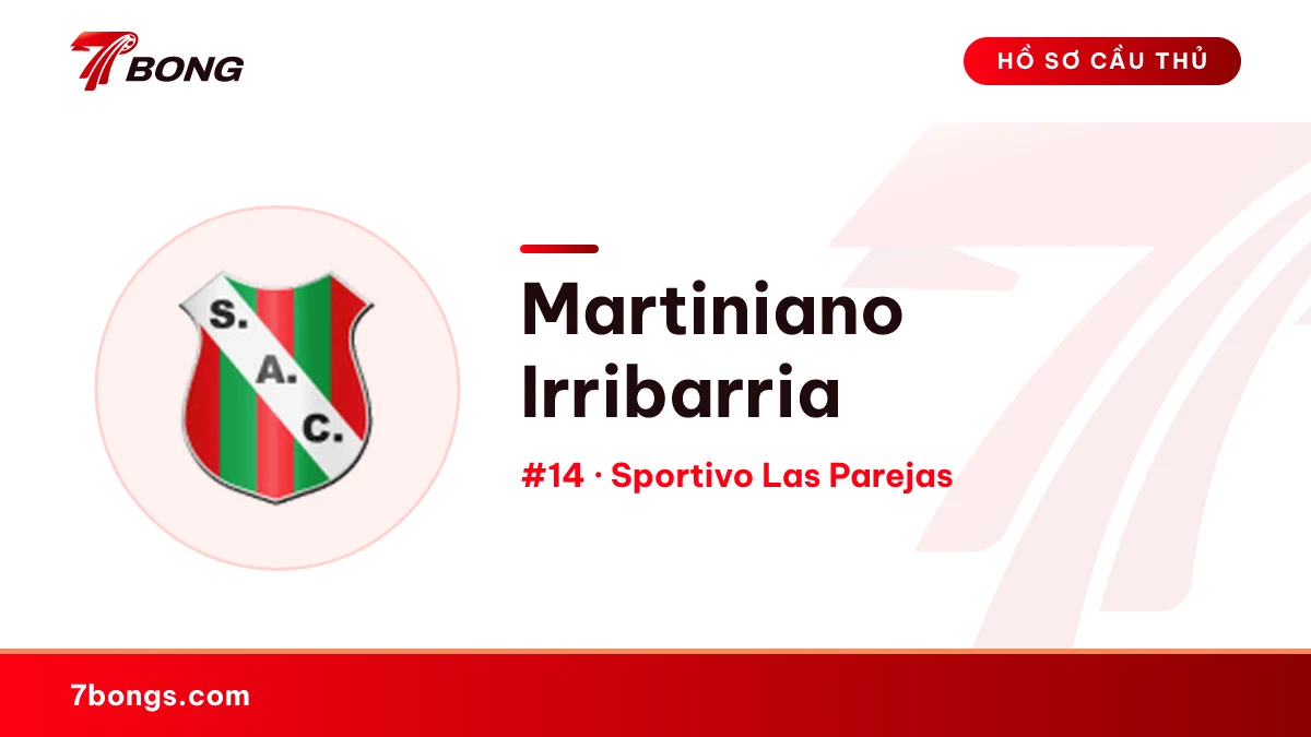 Martiniano Irribarria — Sportivo Las Parejas